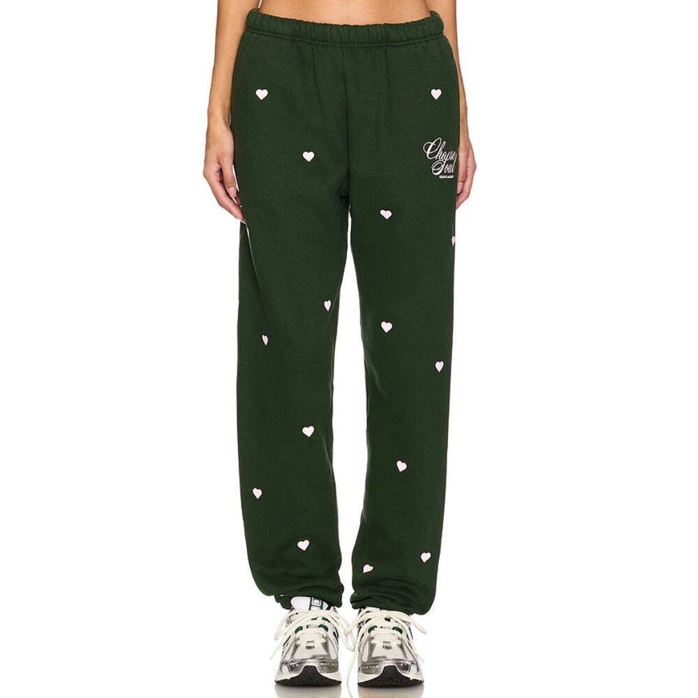 Mayfair Group Choose Love Sweatpants Dark Green M/L